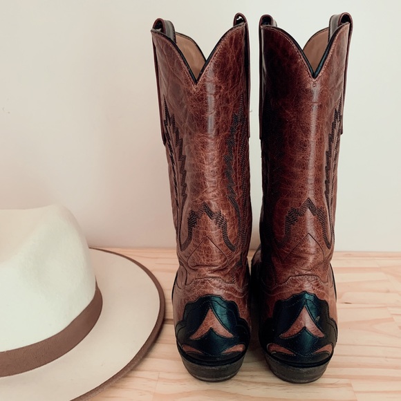 Larry Mahan cowboy boots - Picture 4 of 10